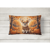 Autumn Leaves Throw Pillow for Indoor and Outdoor Comfort - Estalios