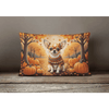 Autumn Leaves Throw Pillow for Indoor and Outdoor Comfort - Estalios