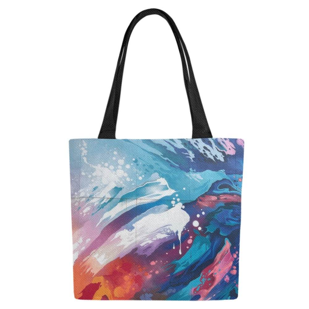 Canvas Tote Bag (Model1657) (Set of 2) - Estalios