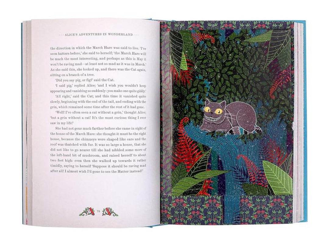 Alice's Adventures in Wonderland Minalima Edition Hardcover Book - Estalios