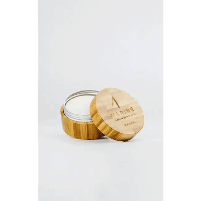 Bamboo Elegance: Trendy Round Cosmetic Jars for Stylish Storage - Estalios