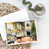 Watercolor Christmas Cards: Kitchen Cheer! Here's your Product Description: Spread Holiday Warmth with these Delightful Watercolor Christmas Cards! Each Card Features a Charming Watercolor - Estalios