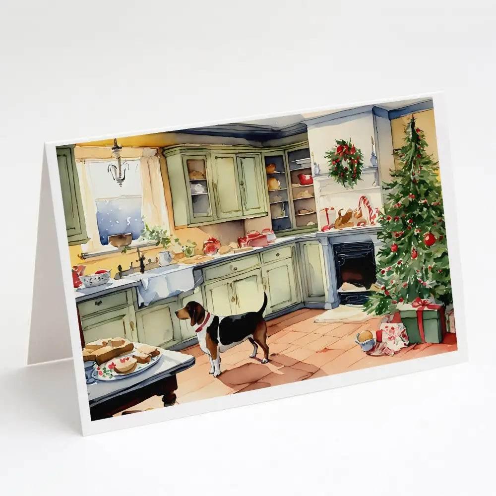 Watercolor Christmas Cards: Kitchen Cheer! Here's your Product Description: Spread Holiday Warmth with these Delightful Watercolor Christmas Cards! Each Card Features a Charming Watercolor - Estalios