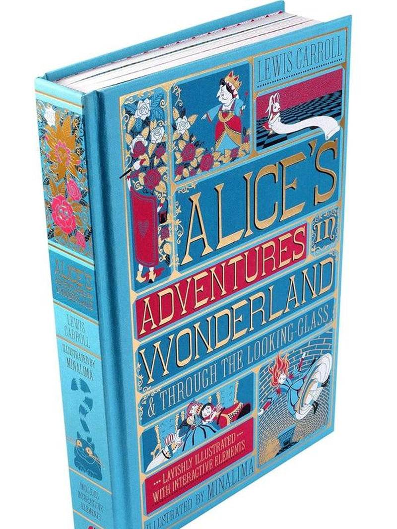 Alice's Adventures in Wonderland Minalima Edition Hardcover Book - Estalios