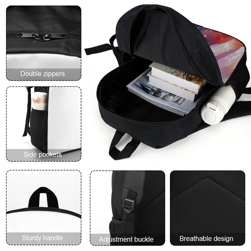 New 17 Inch Shoulder Backpack for School and Travel - Estalios