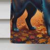 Fall in Love: Autumn Dog Garden Flag! - Estalios
