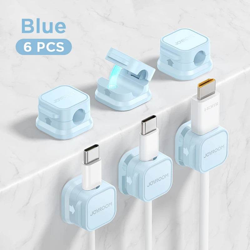 Joyroom Magnetic Cable Clips for Smooth Adjustable Cord Management - Estalios