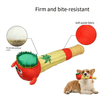 Puff N Play: The Ultimate Dog Toy Combo! Hey there, check out this awesome dog toy! It's colorful, plush, and packed - Estalios