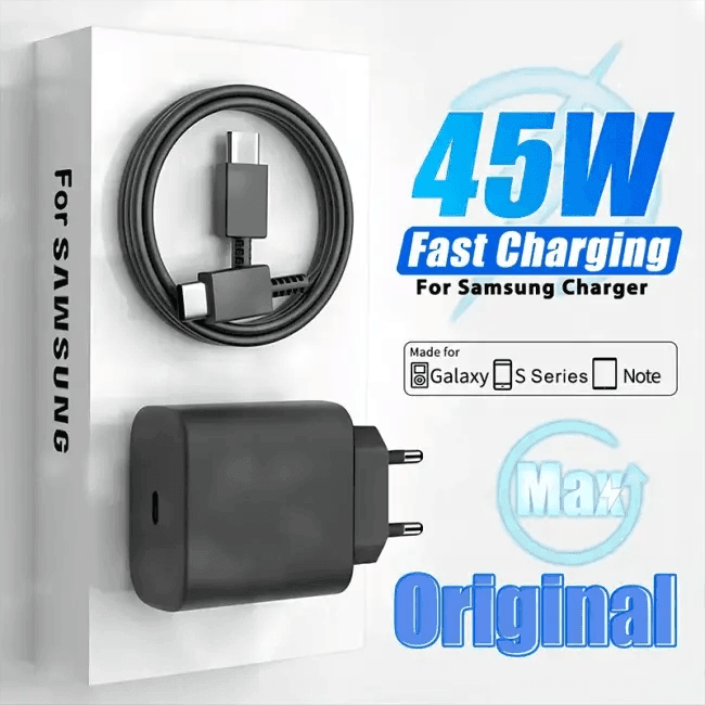 Power Up Fast with 45W PD Charger for Safe Charging - Estalios