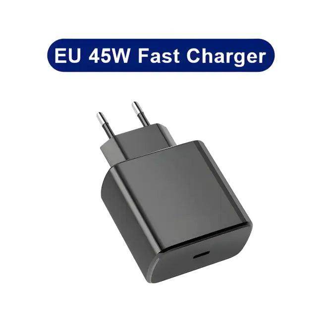 Power Up Fast with 45W PD Charger for Safe Charging - Estalios