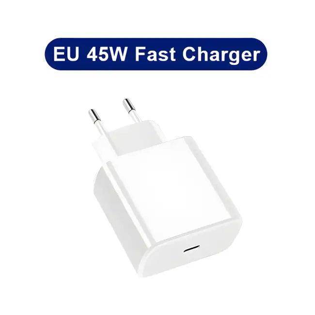 Power Up Fast with 45W PD Charger for Safe Charging - Estalios