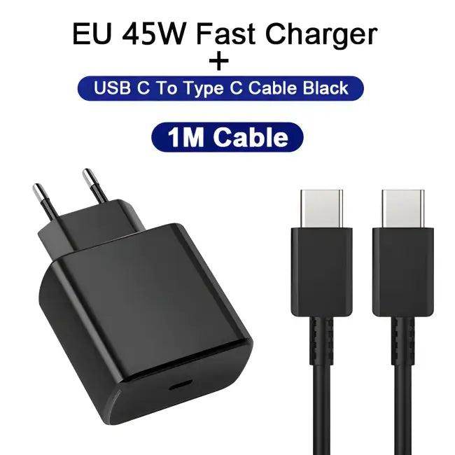 Power Up Fast with 45W PD Charger for Safe Charging - Estalios
