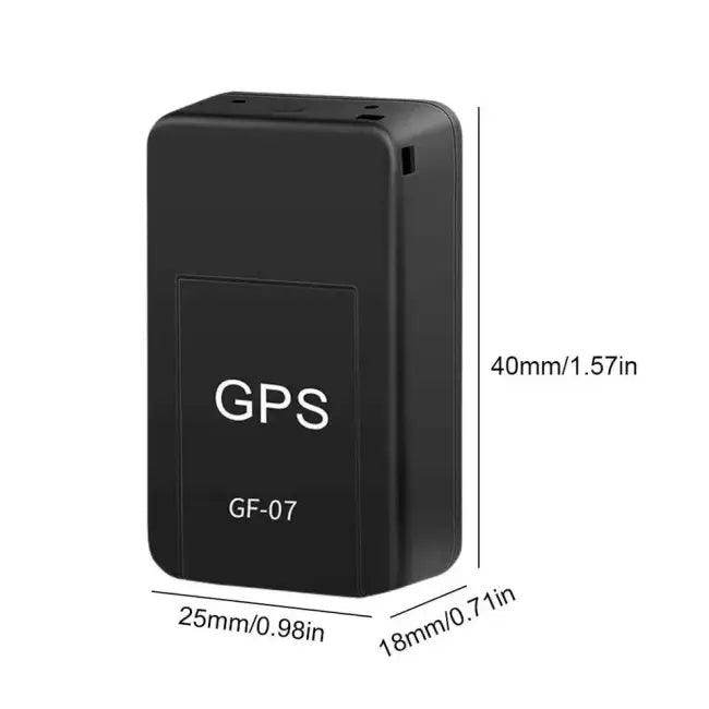 Black GPS Tracker with Strong Magnetic for Car Security - Estalios