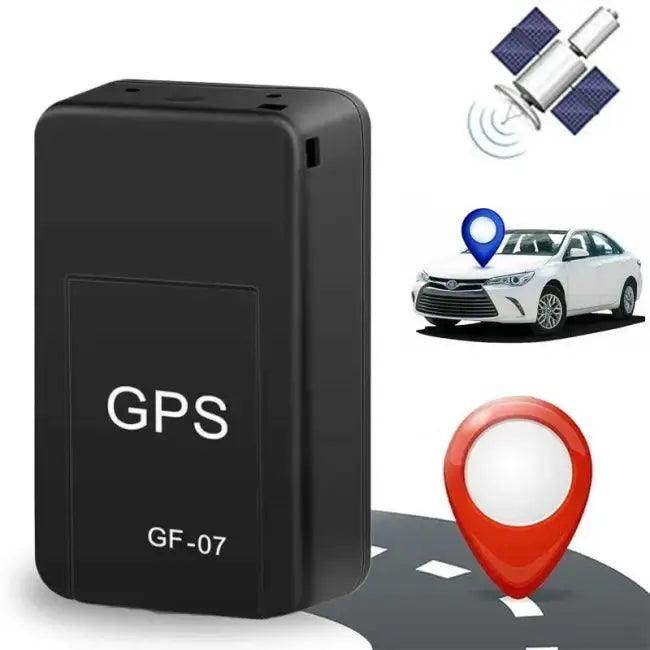 Black GPS Tracker with Strong Magnetic for Car Security - Estalios