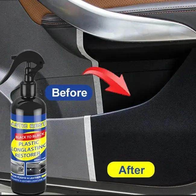 Revive Plastics Now with Our Dynamic Black Restorer Spray - Estalios