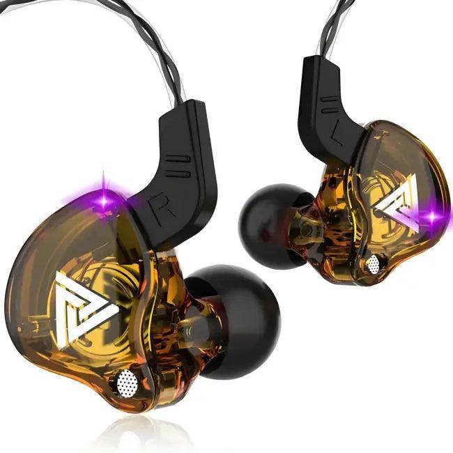 Unleash Your Beat with Sleek Black In-Ear Headphones - Estalios