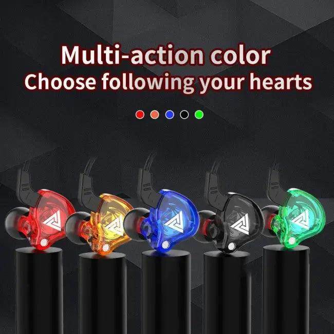 Unleash Your Beat with Sleek Black In-Ear Headphones - Estalios