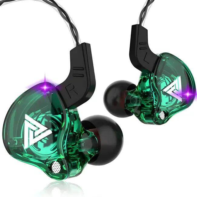 Unleash Your Beat with Sleek Black In-Ear Headphones - Estalios