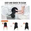 Black Stretch Chair Covers for Weddings and Events 50 Pcs - Estalios