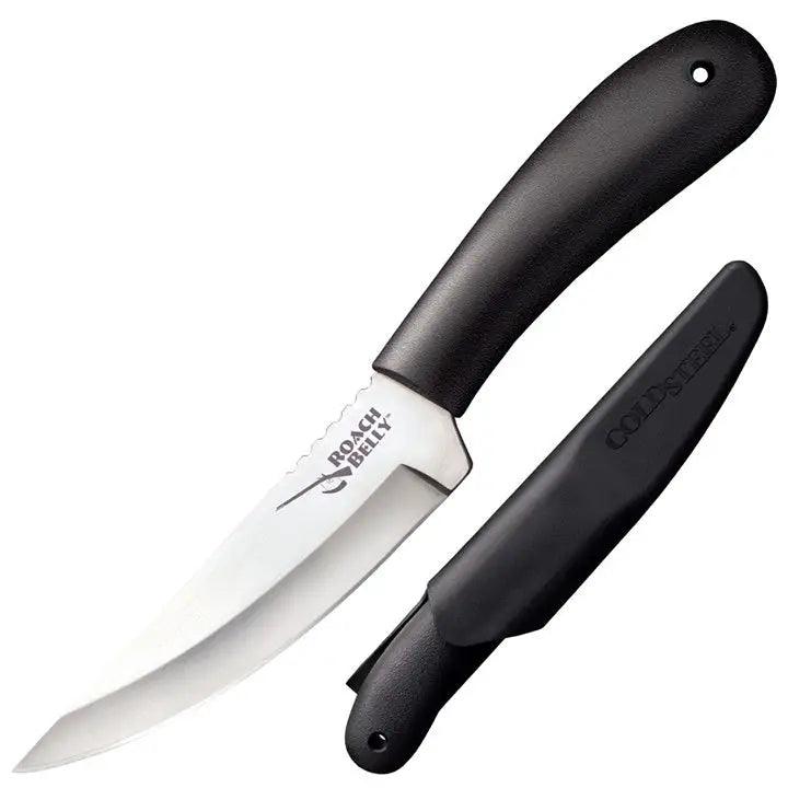 Cold Steel 4.5" Roach Belly Fixed Blade Knife for Versatile Use - Estalios