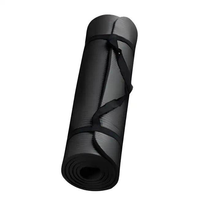 Blue Large Size Slip Yoga Mat for Ultimate Fitness Comfort - Estalios