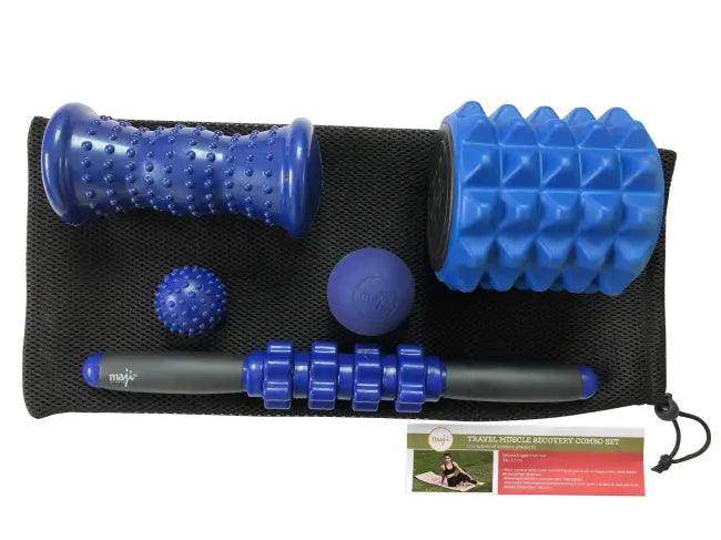 Unleash Muscle Recovery with the Blue Texture Massage Set - Estalios