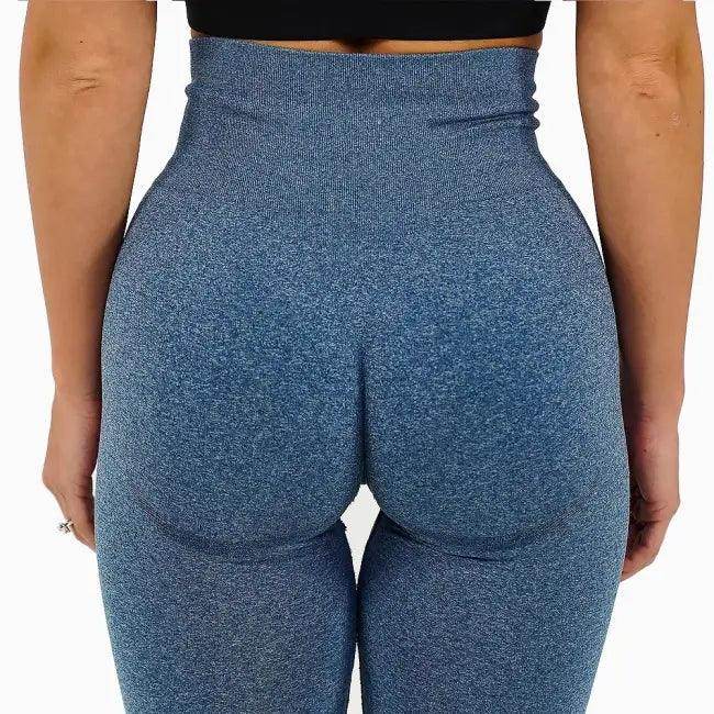 Amp Up Your Workout in Bold Blue and Pink Leggings - Estalios