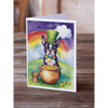 Boston Terrier St Patrick's Day Greeting Cards Pack of 8 - Estalios