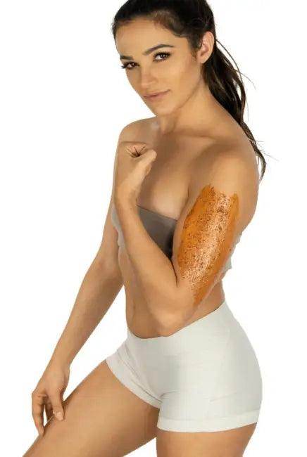 Brightening Exfoliating Mask with Carrot and Orange Peel Glow - Estalios