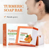 Brightening Handmade Turmeric Soap for Dark Underarms & Legs - Gentle Skin Care & Cleansing Body Bar - Estalios