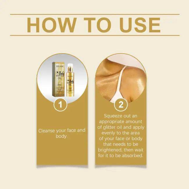 Radiance Shimmer Trio Bronze Silver Gold Glow for Luminous Skin - Estalios