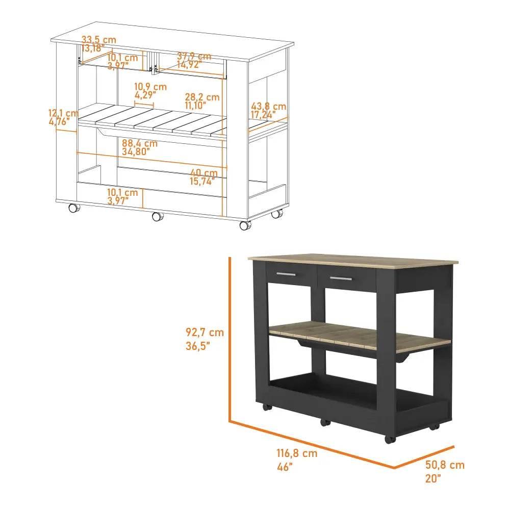 Unleash the Dark Gray Kitchen Island! - Estalios
