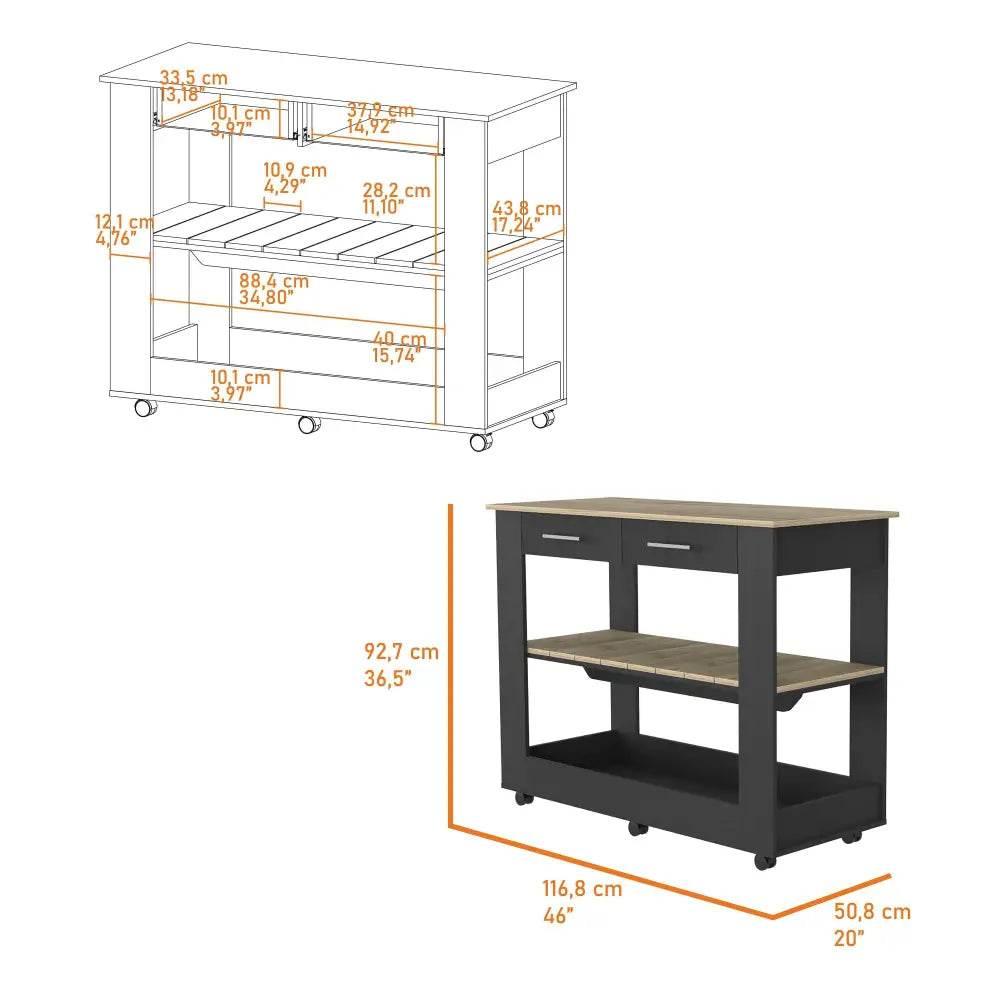 Unleash the Dark Gray Kitchen Island! - Estalios