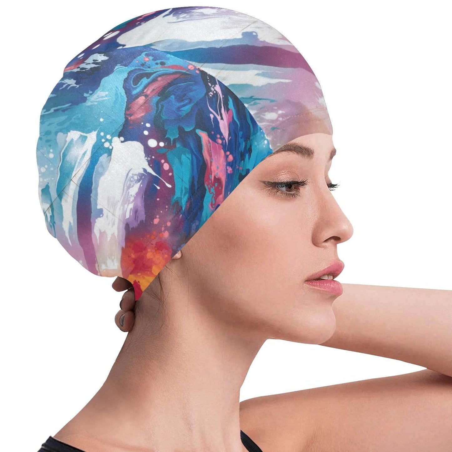 Vibrant Swimming Cap for Comfortable Water Activities - Estalios