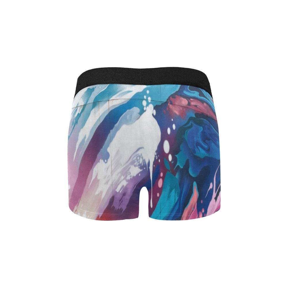 Men's All Over Print Boxer Briefs L34(Made In Queens USA) - Estalios