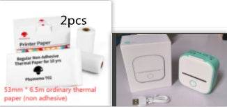 Portable Mini Thermal Label Printer for Home and School - Estalios