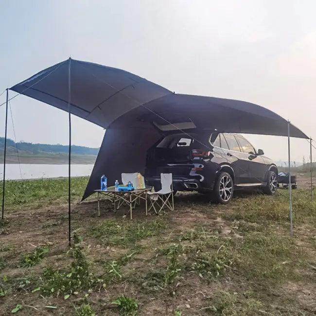 Car Camping Tent with Large Multifunctional Zipper Accessories - Estalios