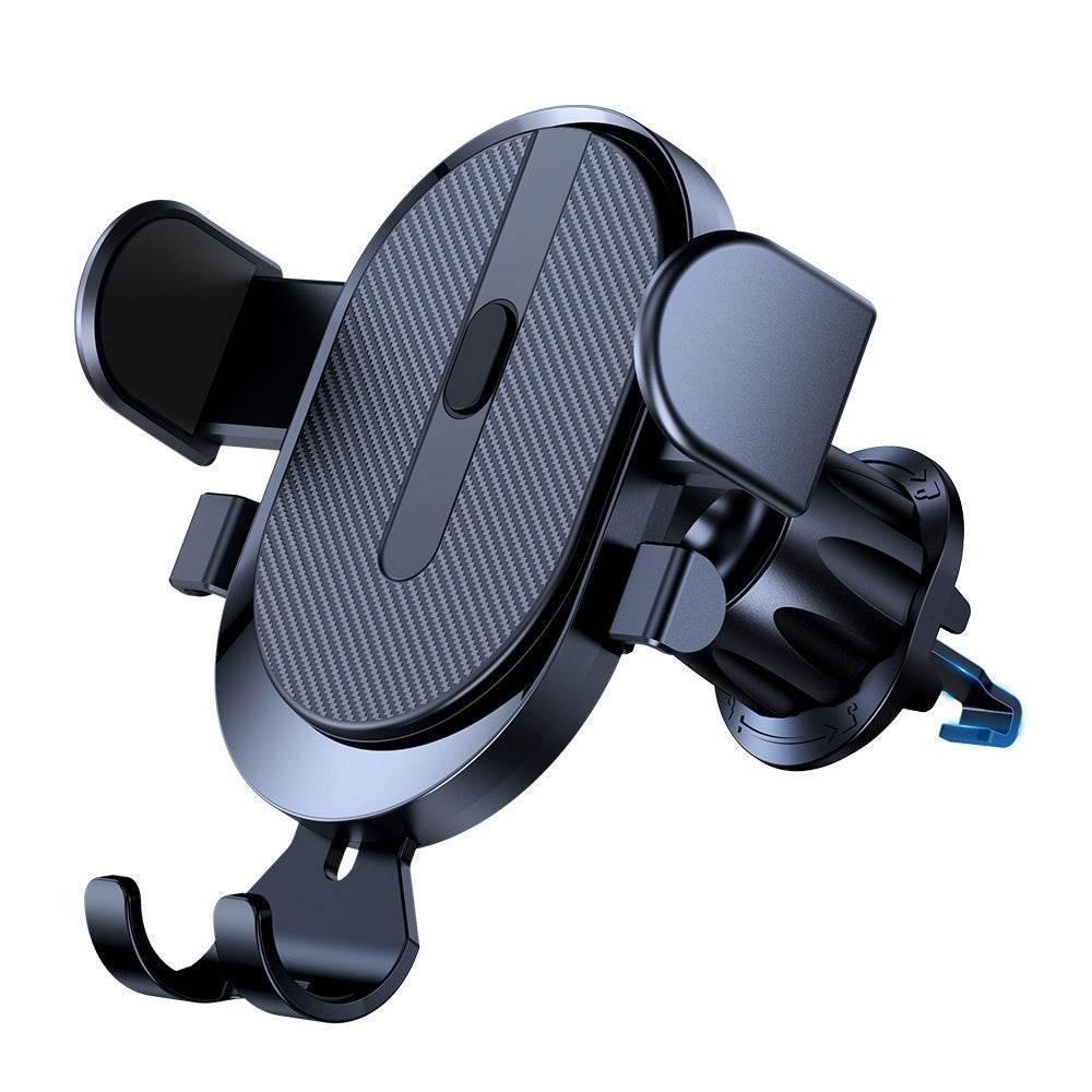Stick It Secure: The Ultimate Car Phone Grip! **Description:** Cruise with confidence using our Black Car Phone Holder with Suction Cup - Estalios