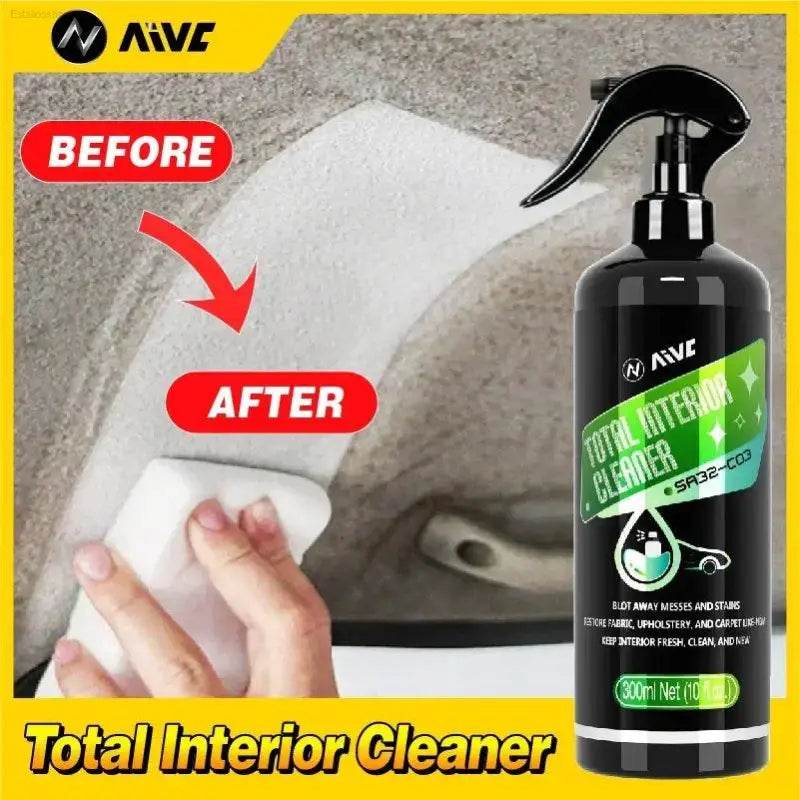 Total interior cleaner spray bottle.