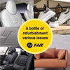 Collage of refurbished items.
