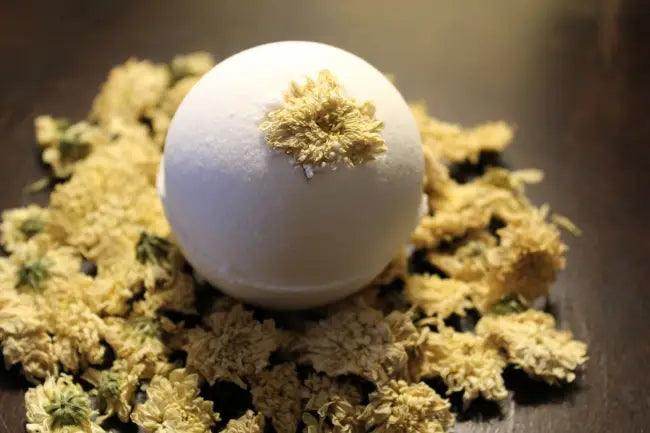Chamomile Organic Sleepy Baby Bath Bomb for Relaxation - Estalios