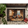 Wake Up your Welcome: Rooster Coop Doormat! Here is the Product Description: Greet your Guests with a Touch of Rustic Charm Using our Delightful Rooster - Estalios