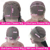 Chocolate Brown Deep Wave Frontal Wig 13x4 HD Lace Front - Estalios