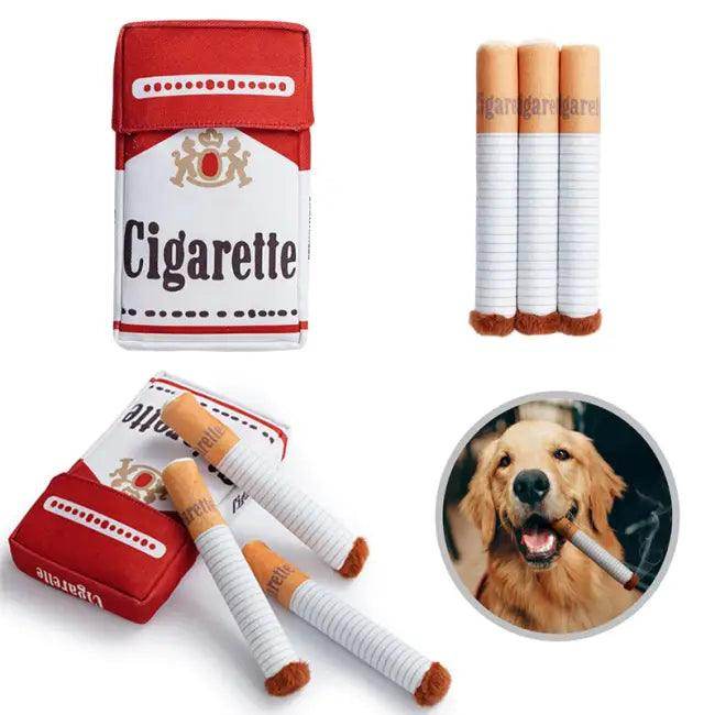 Cigarette Plush Dog Toys for Endless Fun Playtime - Estalios
