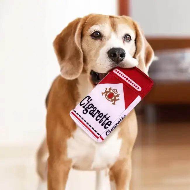 Cigarette Plush Dog Toys for Endless Fun Playtime - Estalios