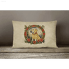 Coastal Pup Paradise: Festive White Bench Holiday Dog Pillows! - Estalios
