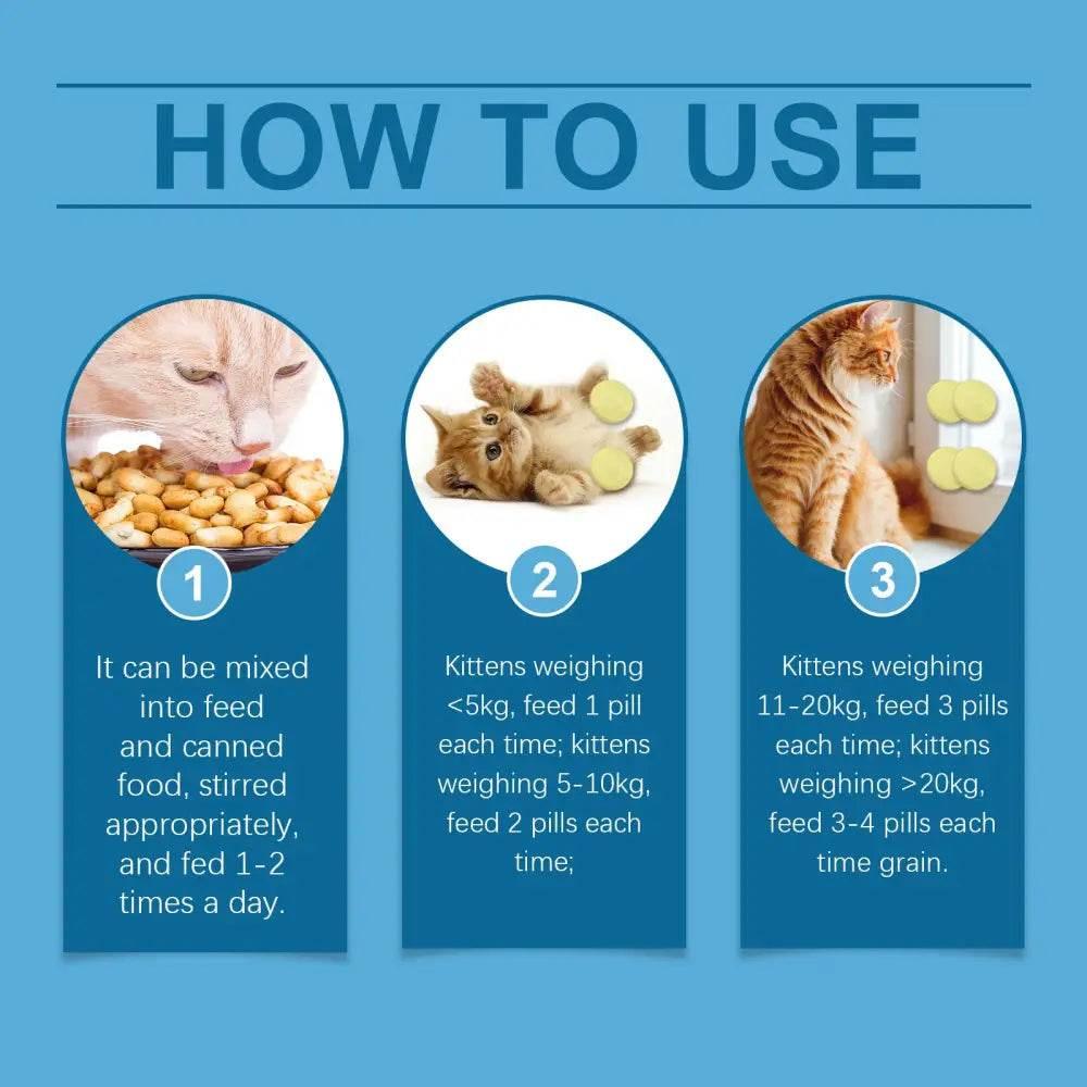 Coenzyme Q10 Tablets for Cats' Heart Health and Vitality - Estalios