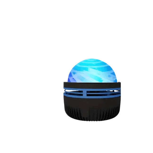 Color-Changing LED Galaxy Projector for Dreamy Bedroom Ambiance - Estalios