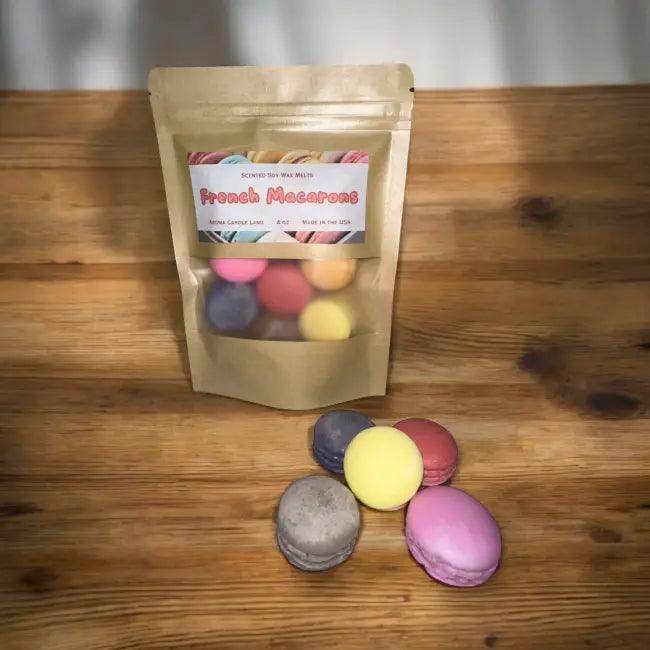 Colorful French Macarons Wax Melts for Sweet Aromas - Estalios