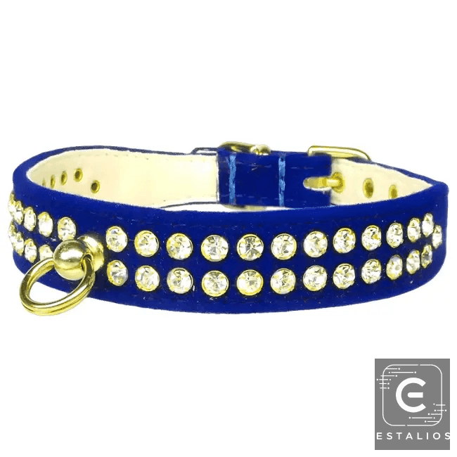 Sparkling Colorful Jeweled Dog Collars for Your Pet's Neck - Estalios